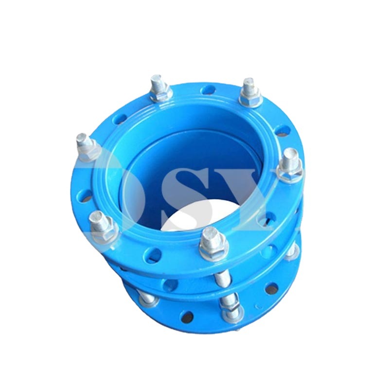 pvc柔性接管器自来水管道管道连接器双法兰传力接头