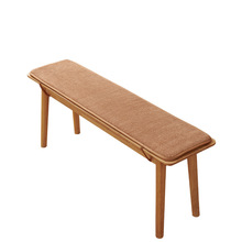 灯芯绒海绵长凳垫实木防滑食堂长椅座垫餐厅长板凳坐垫沙发垫批发