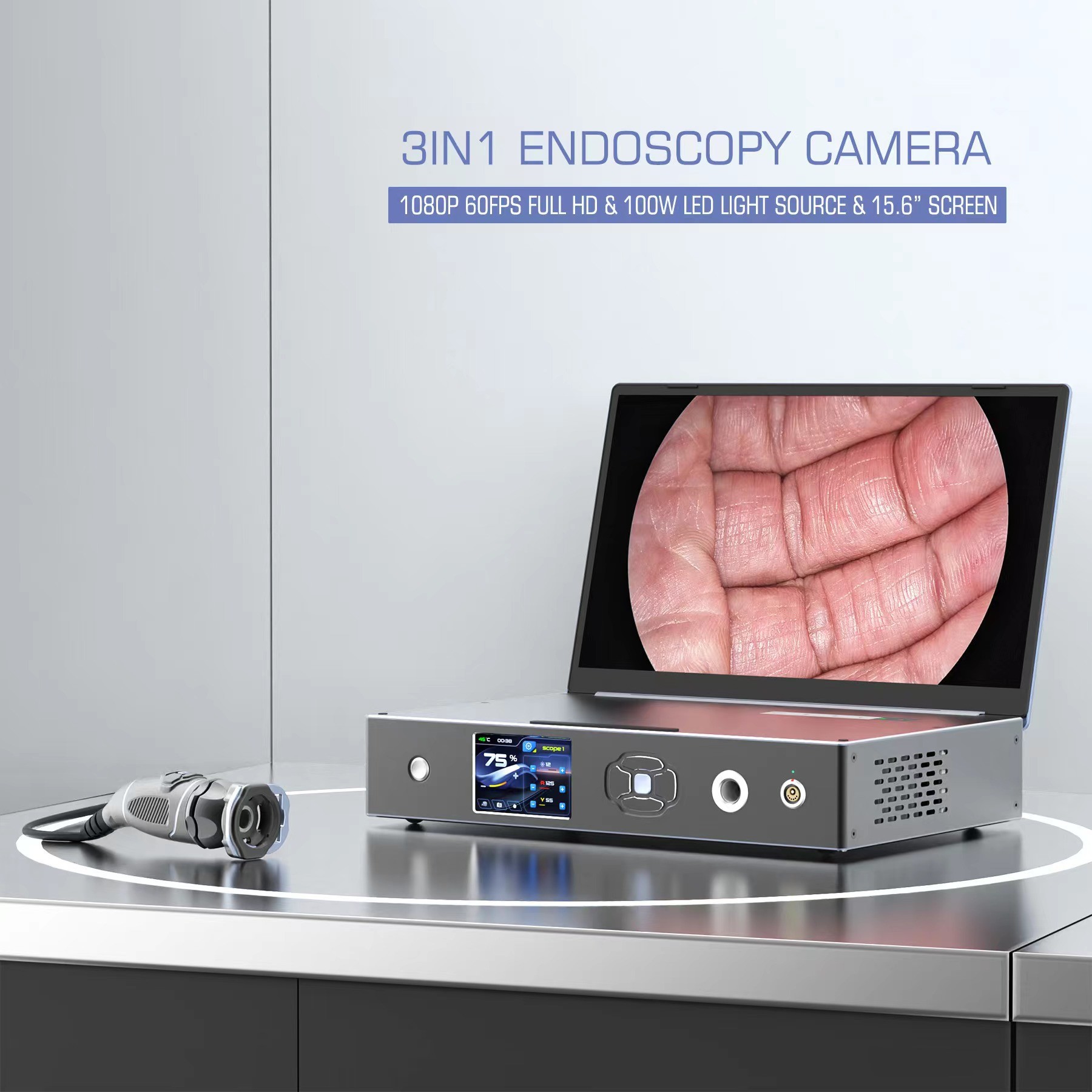 英文跨境医用内窥镜一体机endoscopy imaging宫腔镜腹腔镜摄像机