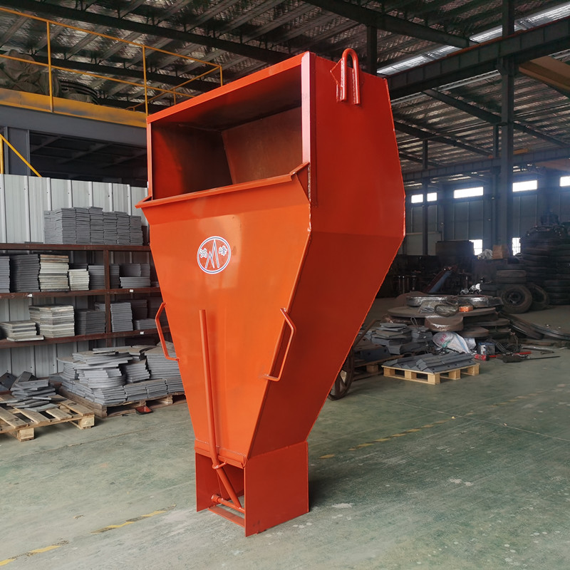 建筑机械塔吊砖斗 混凝土料斗灰斗塔机吊斗方形砖斗砂浆料斗五金