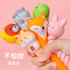 lovely Cartoon decompression girl student originality Vent Slow rebound Roller ball pen Net Red sponge Decompression Artifact