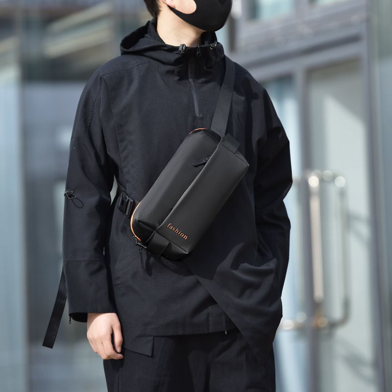 Quality Men's Chest Bag Fashion Waist Bag Casual Messenger Bag Men's Large Capacity Shoulder Bag Mobile Phone Bag One Piece Dropshipping