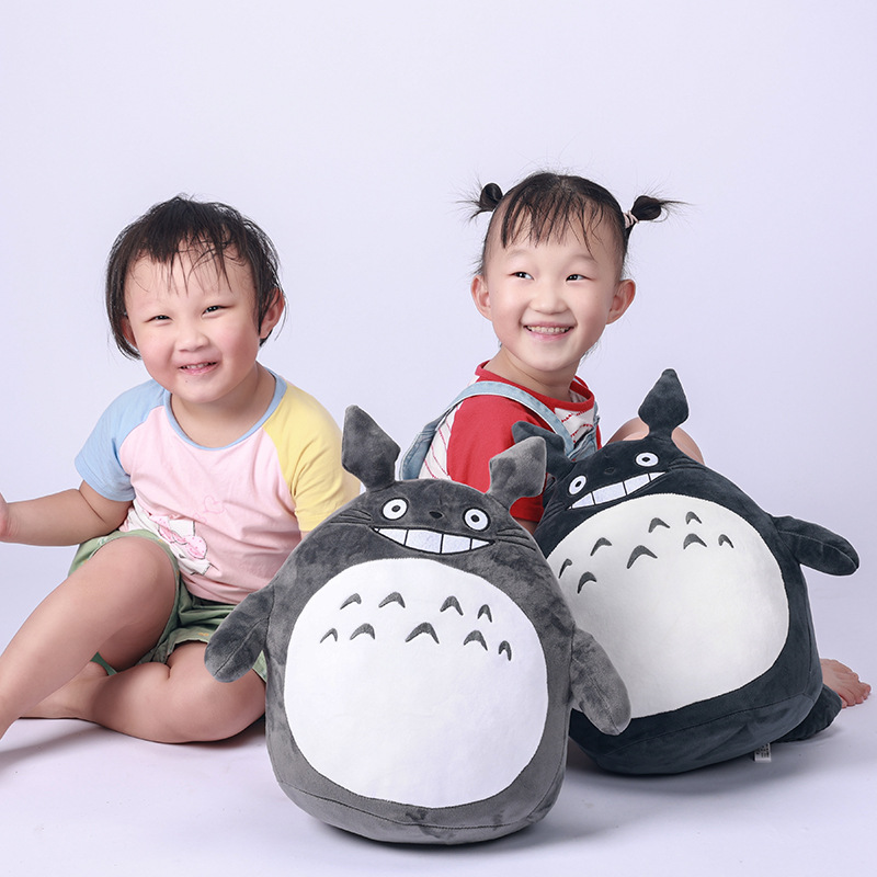 Cute Little Totoro Pillow Plush Toy Creative Baby Doll Wholesale Toys for Schoolgirls and Children Mascot Doll