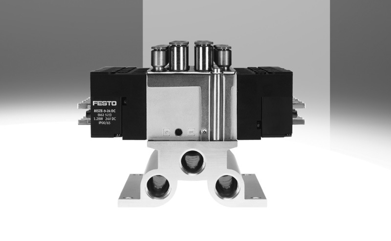 cpe系列紧凑型电磁阀festo/费斯托cpe18-m1h-5l-1/4两位五通m型