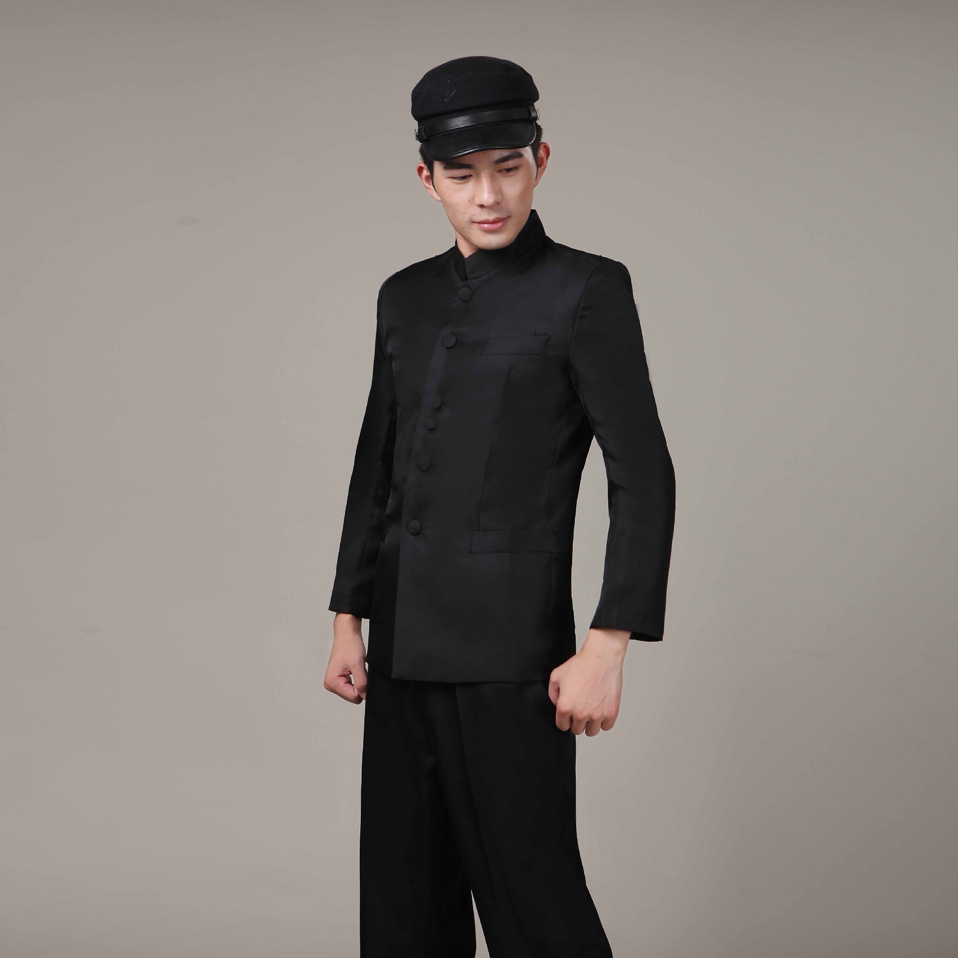 民国五四学生装班服青年中山装毕业季表演服大合唱舞台演出服套装