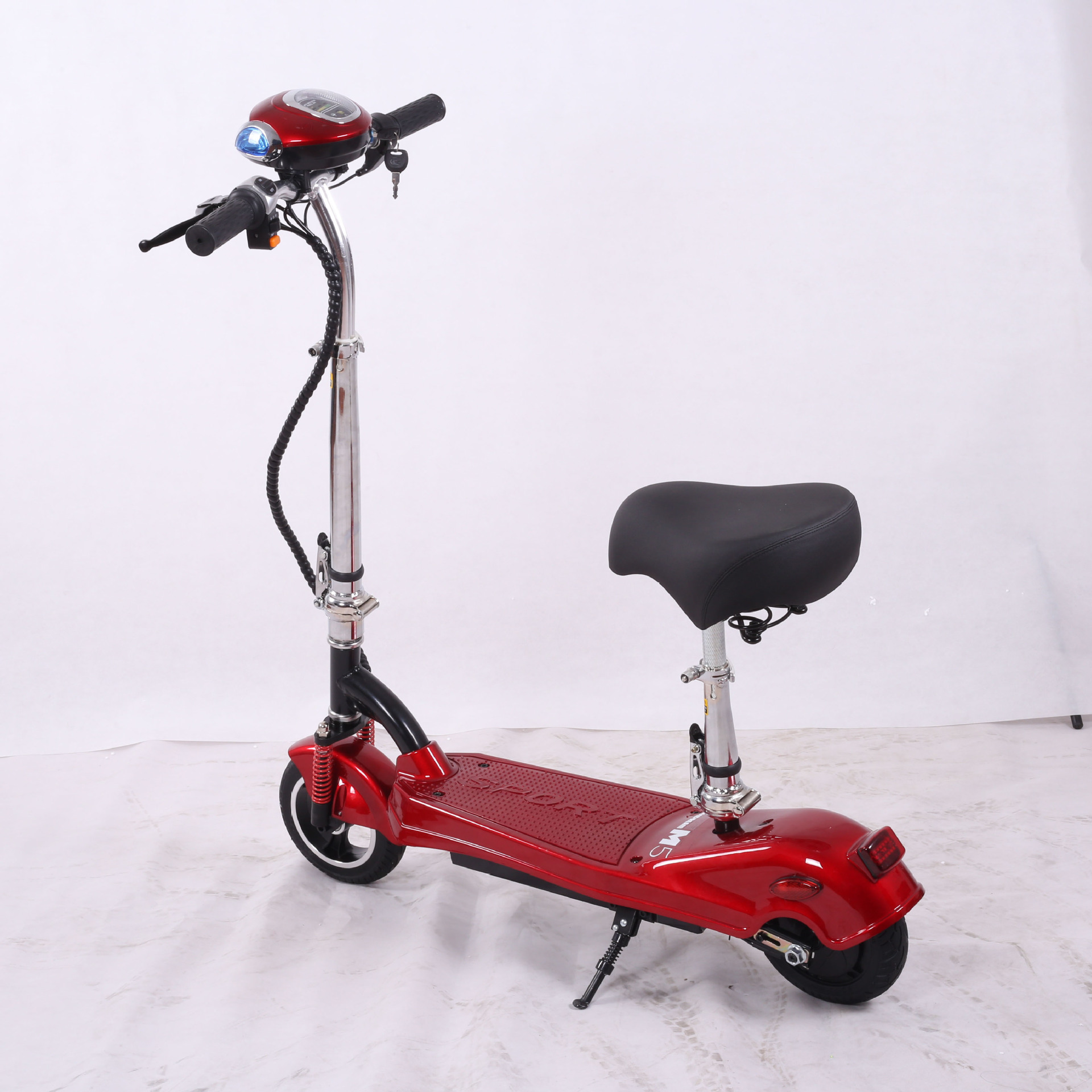 二轮小蚂蚁迷你小型滑板车电动车上班折叠代步车带人轻便电瓶车