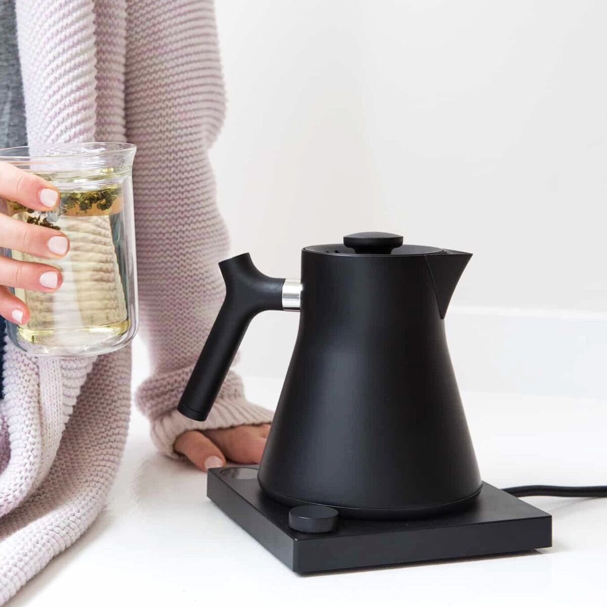 fellow stagg ekg 温控手冲咖啡壶套装长嘴细口电热咖啡器具0.69l