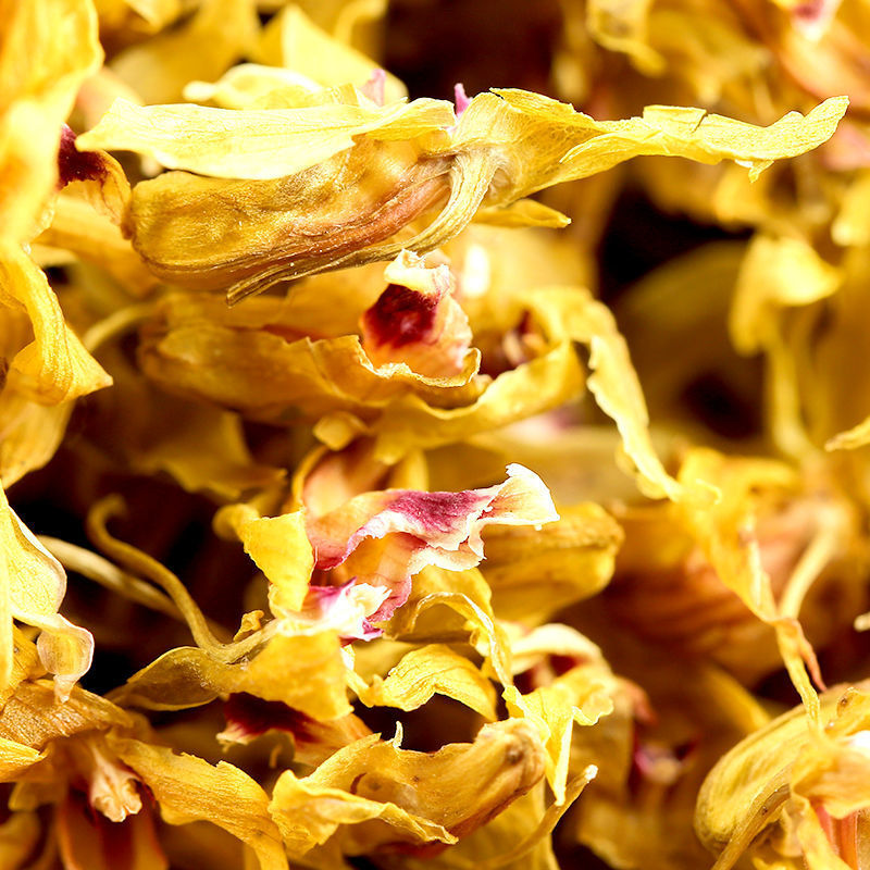 铁皮石斛花干花正品霍山石斛花干花茶枫斗鲜条应季养生花茶石斛茶