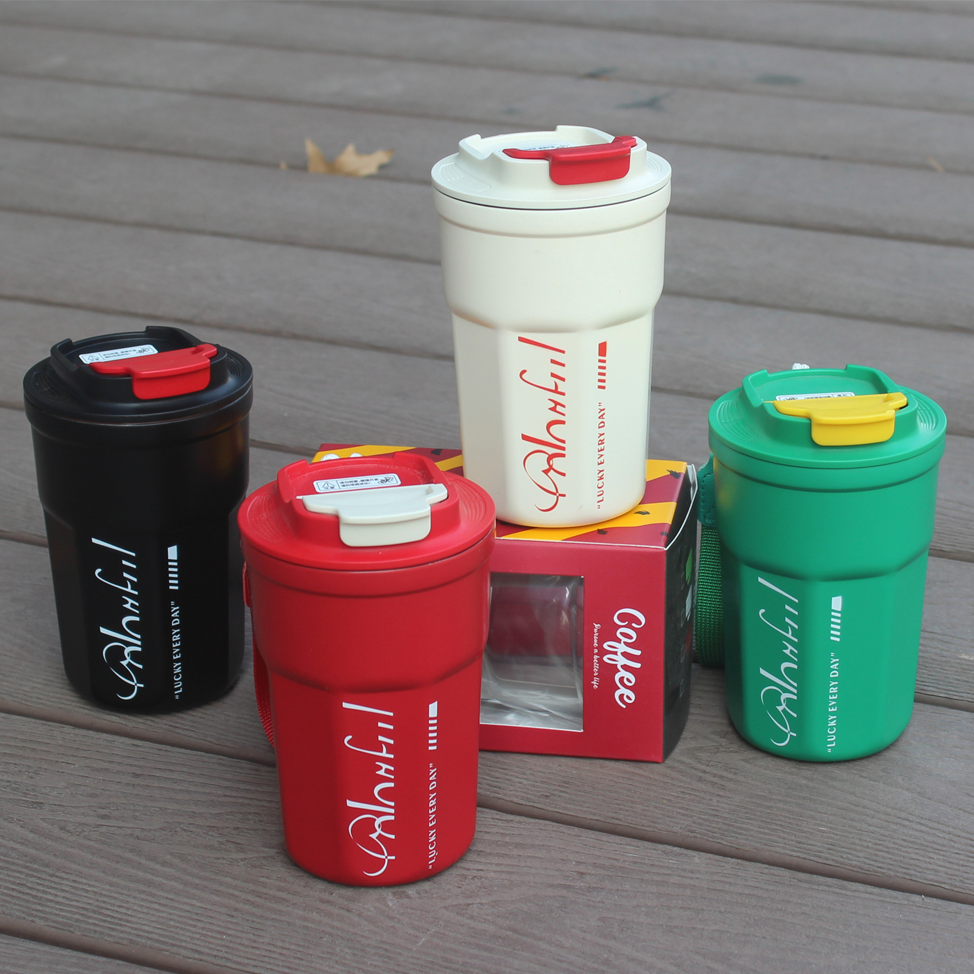 316 Coffee Cup High-End Cola Thermos Cup Wholesale student Accompanying Stainless Steel Water Cup High-Looking Cup Online Celebrity