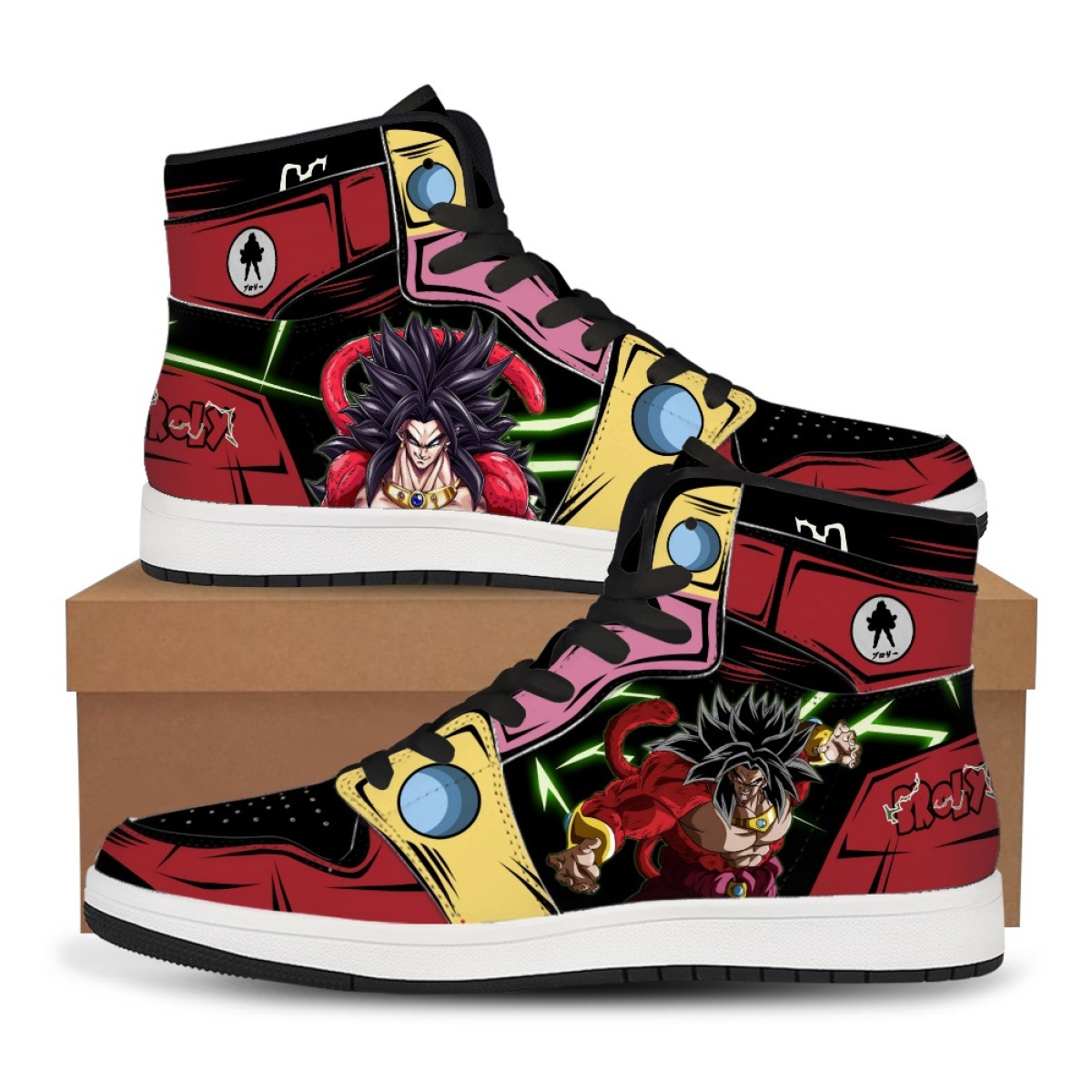 来图印花外贸运动鞋龙珠悟空高帮板鞋男鞋j篮球鞋独立站代发-阿里巴巴