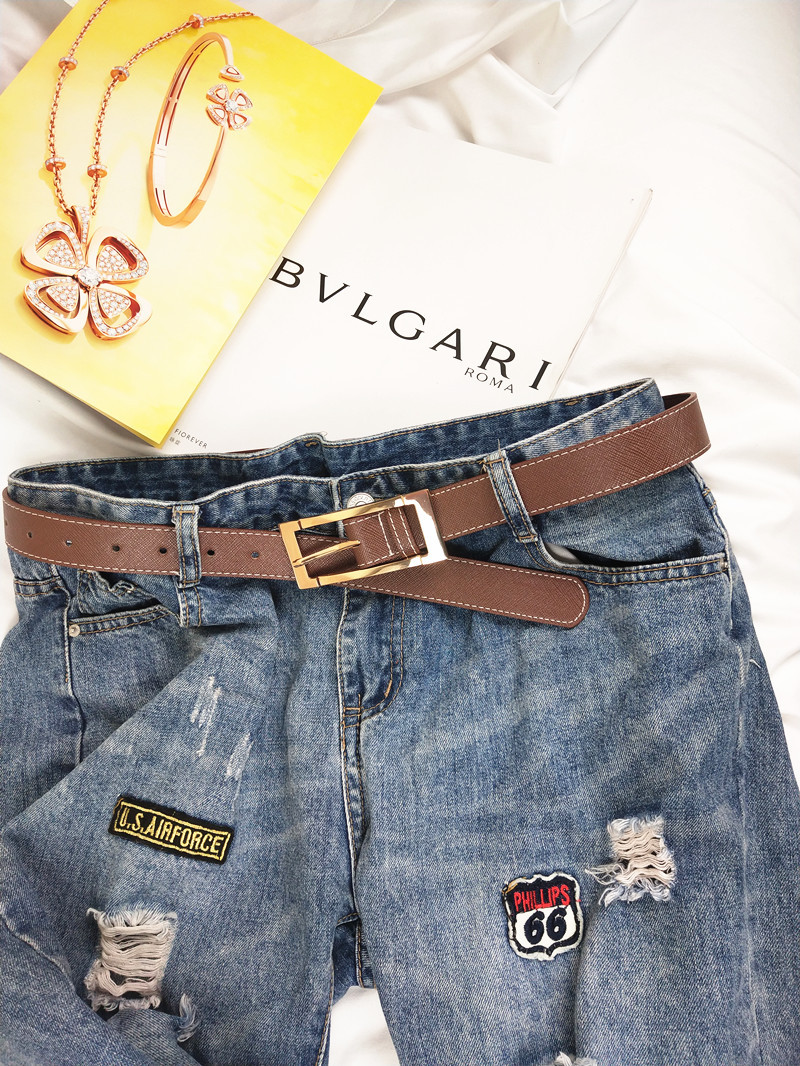 牛仔裤直筒腰带