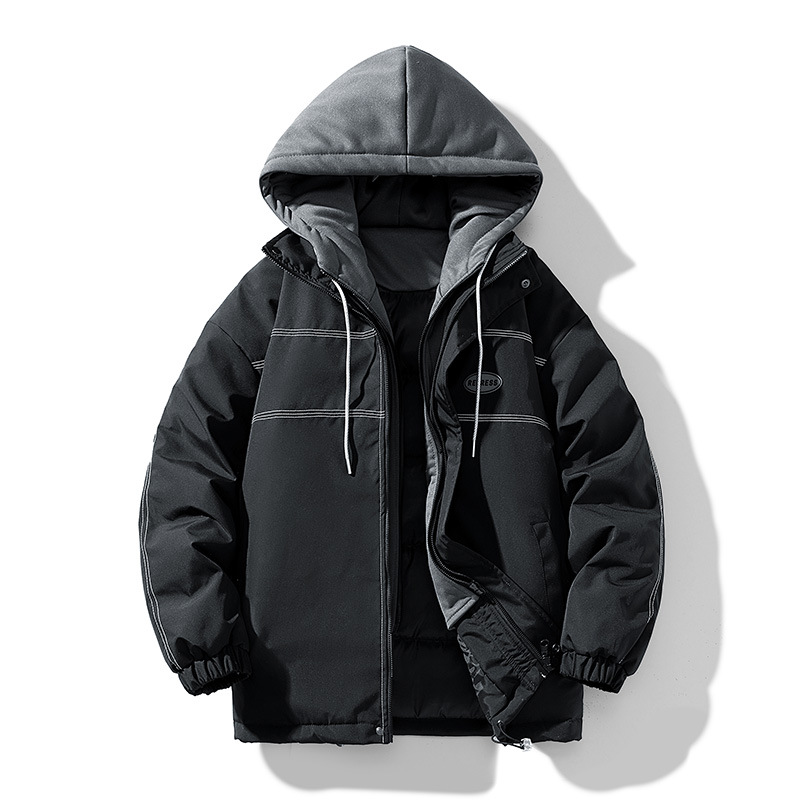 黑色男士棉服冬季cityboy棉衣2023年新款棉袄情侣装加厚外套-阿里巴巴