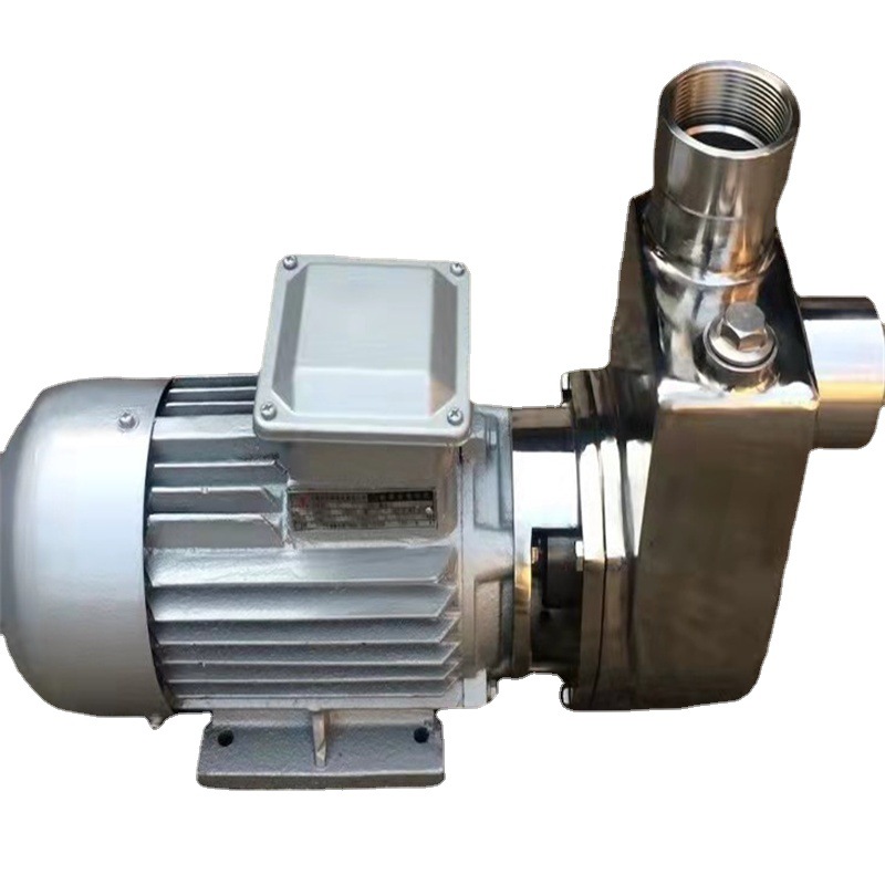 惠沃德25wdz-15d不锈钢食品级自吸泵 牛奶酱油豆瓣酱发酵增压水泵