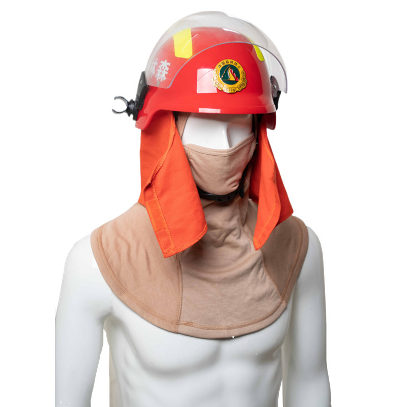 森林消防扑火防护头罩阻燃防火头套芳纶耐高温灭火头套双层隔热