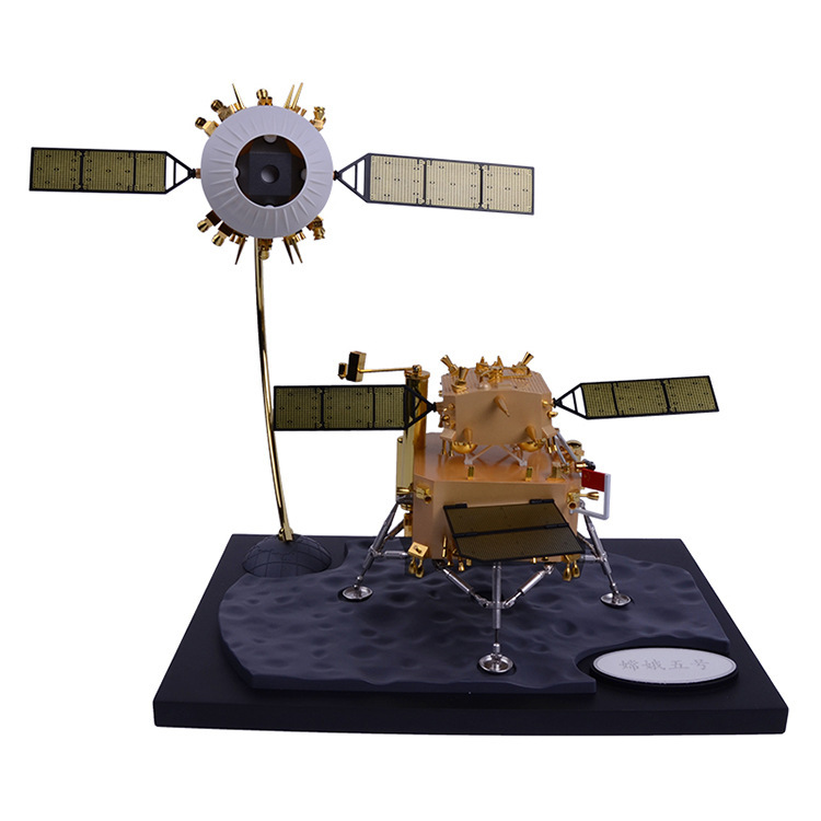 航天模型嫦娥五号月球车探测器1:26合金仿真静态成品纪念品摆件