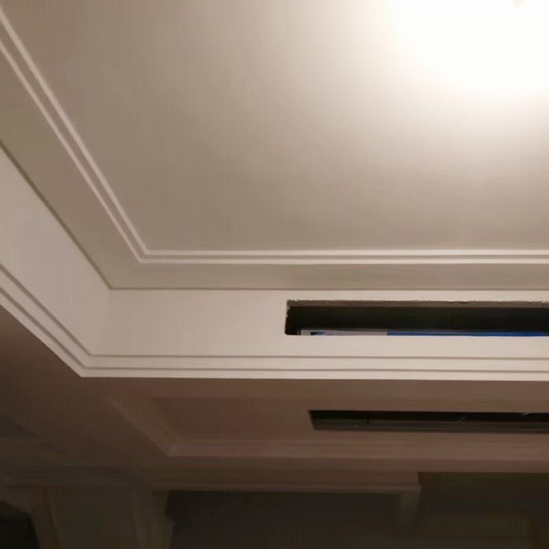双眼皮石膏线自粘客厅吊顶阴角装饰线条实木边框造型美边线顶角线