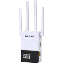 COMFAST WR760AC屏显中继无线WiFi放大器信号中继器Repeater热销