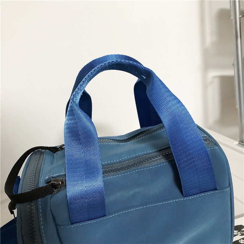 New Men's Bags Portable Crossbody Bag Trendy Japanese Style Nylon Couple Student Messenger Casual Shoulder Bag