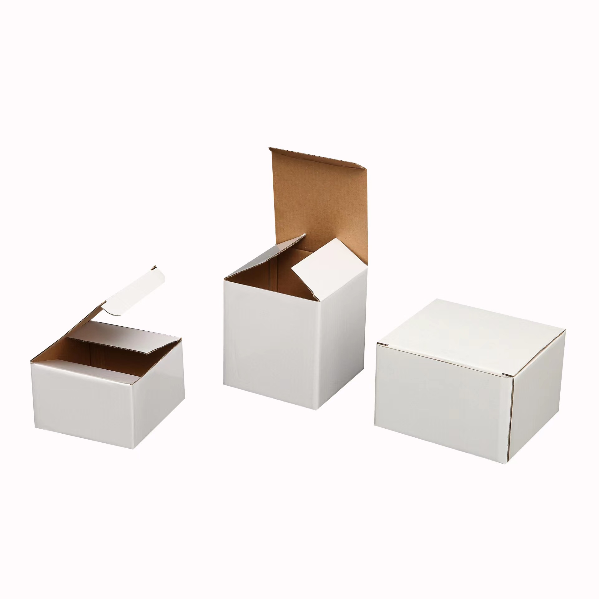 工厂现货1-3号五层特硬ab瓦空白快递纸箱搬家物流打包纸箱批发