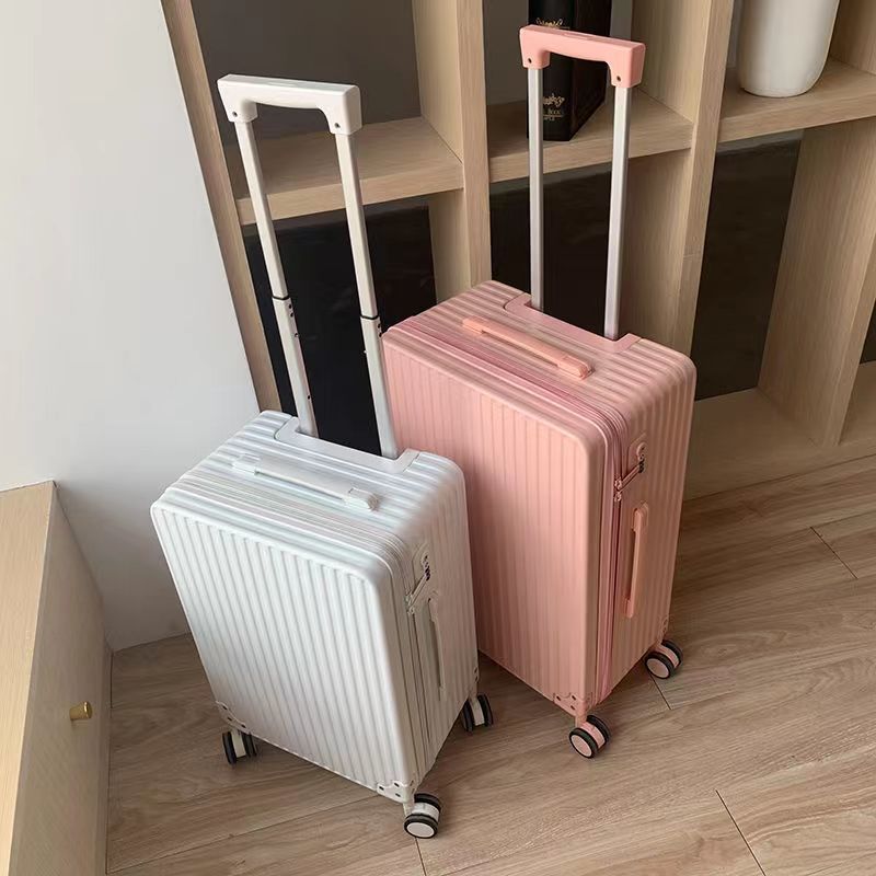 行李箱女大容量超大高颜值24寸密码箱子拉杆箱20寸学生ins旅行箱 图片