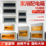 國標非標工程PZ30回路箱明裝空開箱暗裝強電箱大小工地開關配電箱