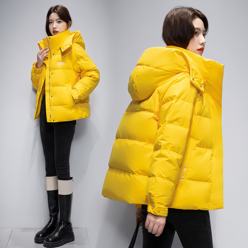 Same Style as Those Sold in Malls Genuine down Jacket Women's Short 2023 Winter New Fashion Korean Style Hooded Jacket Clearance Fashion