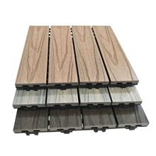木塑桑拿板DIY拼接防水防腐防虫地板阳光露台地板走廊过道防滑