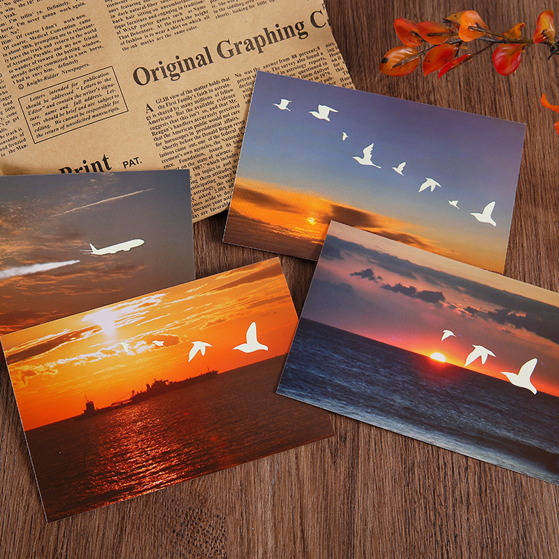 上海风景明信片