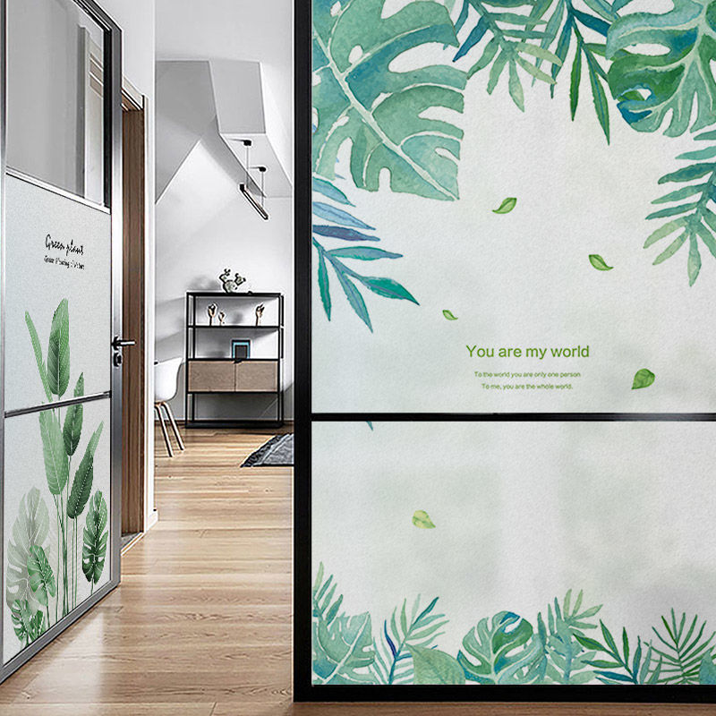 磨砂玻璃贴纸贴膜透光不透明厕所卫生间窗户遮光防偷窥挡光防走光