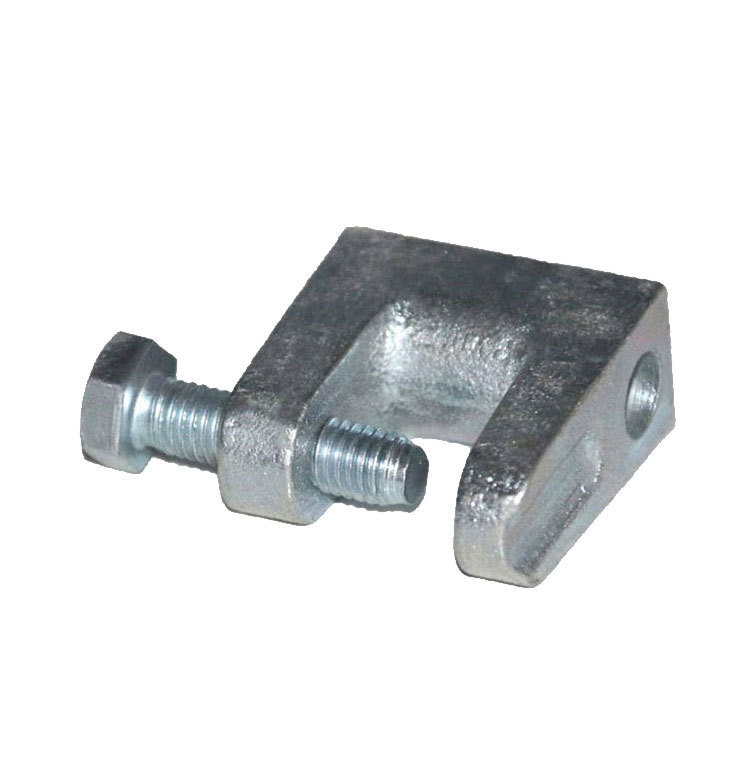 铸铁方形老虎夹c型老虎卡槽钢虎口梁夹装修工矿灯吊装吊顶配件