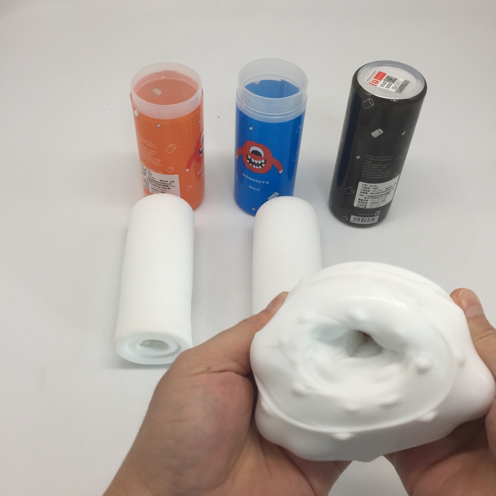 galaku怪兽手动飞机杯男用自慰软胶名器套撸锻炼情趣用品便携简约