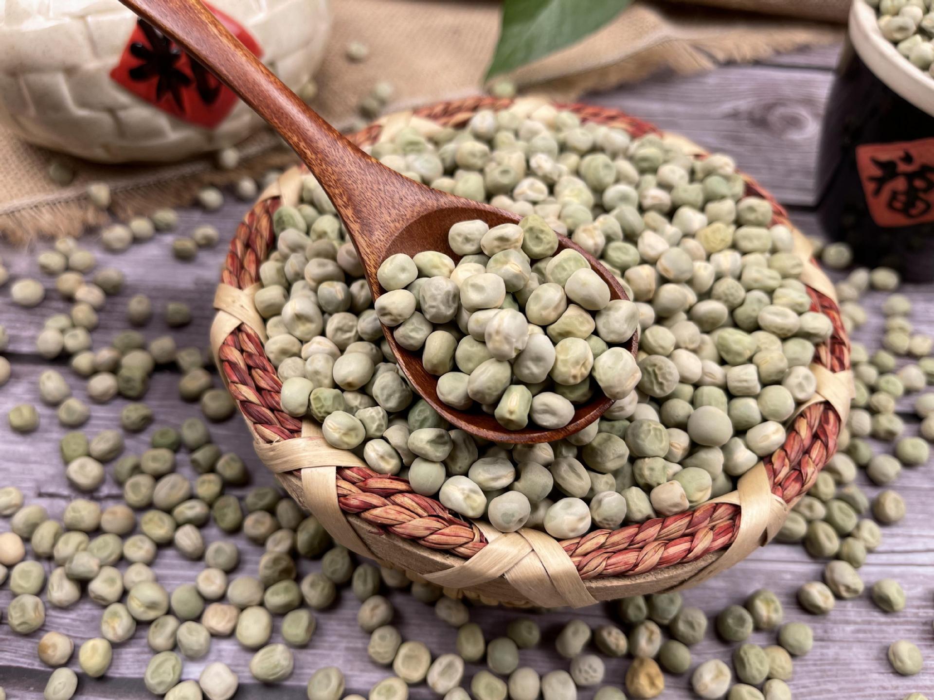 批发 大叶方绿豌豆种子中豌六号大田种植水培芽苗菜种子 当季新种