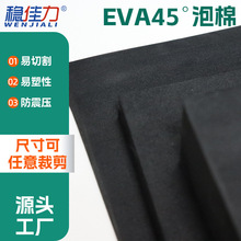 阻燃防震EVA内衬泡棉 导电海棉垫 电磁屏蔽导电材料可背胶eva泡棉