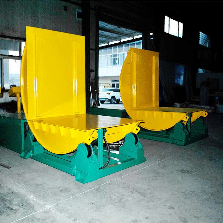 大宏翻转变位机液压翻转平台重型翻转机可定制液压钢卷翻转机