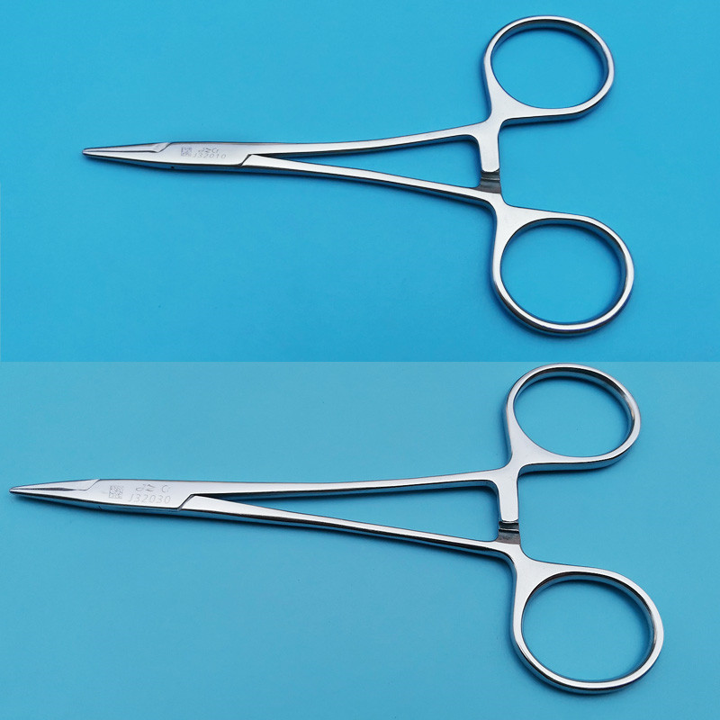 上海金钟不锈钢医用持针器持针钳夹针钳外科缝合针夹持针器械