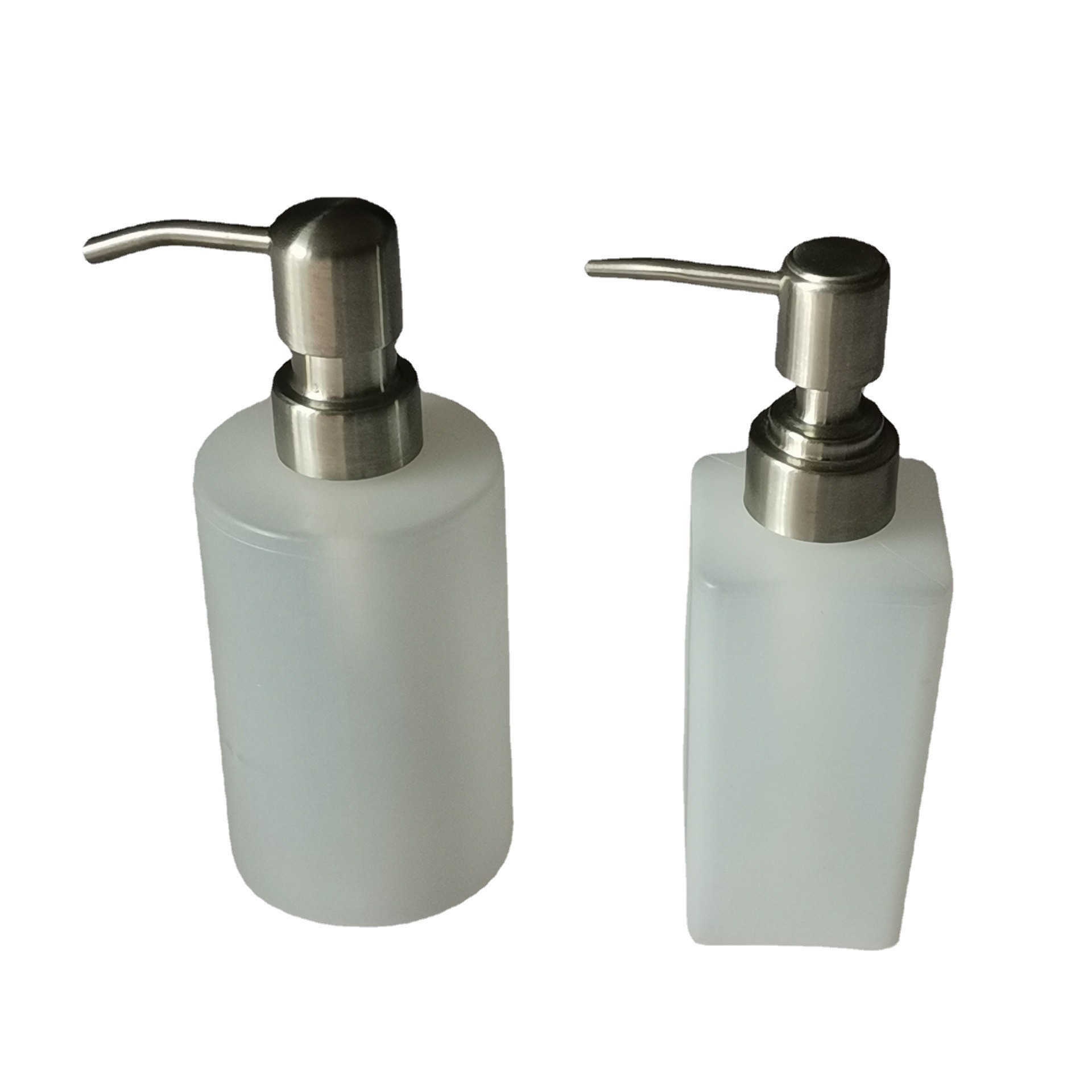 皂液器五金配件 卫浴套装瓶子配件 树脂液瓶用具瓶胆方形塑料瓶子