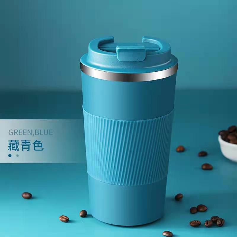 New Coffee Cup Warm-Keeping Water Cup 304 Stainless Steel Thermos Cup Portable Portable Vehicle-Mounted Cup Gift Cup