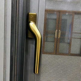 佛山厂家铝合金封阳台静音一体纱窗断桥铝110窄边系统平开窗