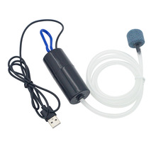家用静音增氧机小型增氧泵迷你USB鱼缸氧气泵充电钓鱼打氧机养鱼