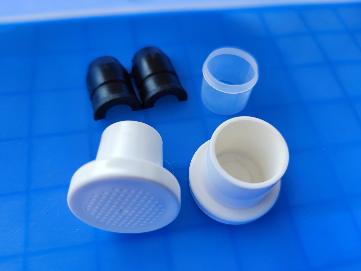 塑胶配件适用伸缩杆浴帘杆.管径洒内管22mm;外管25mm.