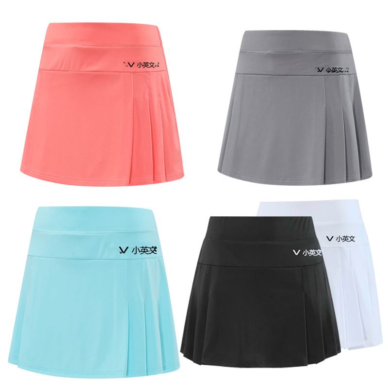 成人女羽毛球裙裤运动速干裙女童乒乓球百褶裙训练团体网球裙7053