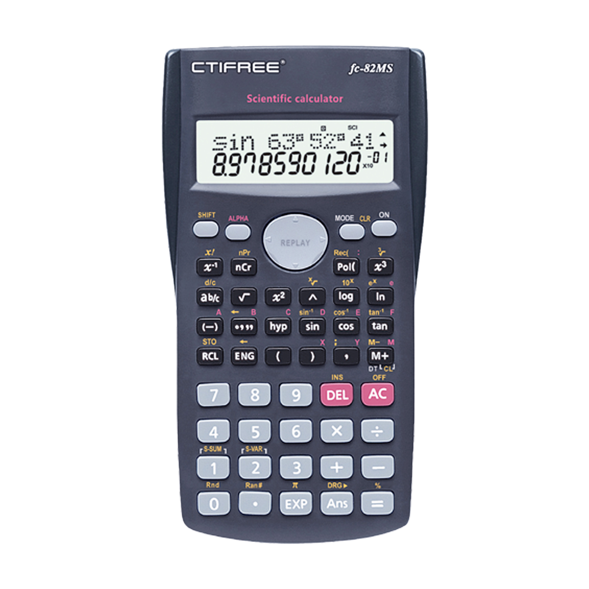 fc82ms科学计算器批发中小学生考试用计算机函数计算器