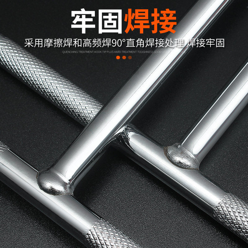 Manufacturers Supply More than T-Shaped Wrench Specifications T-Shaped Wrench Bold Outer Hexagon T-Type Lengthened Socket Wrench Manual