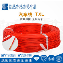 美标XLPE绝缘汽车线束加工电线TXL-20AWG 无卤汽车电子线