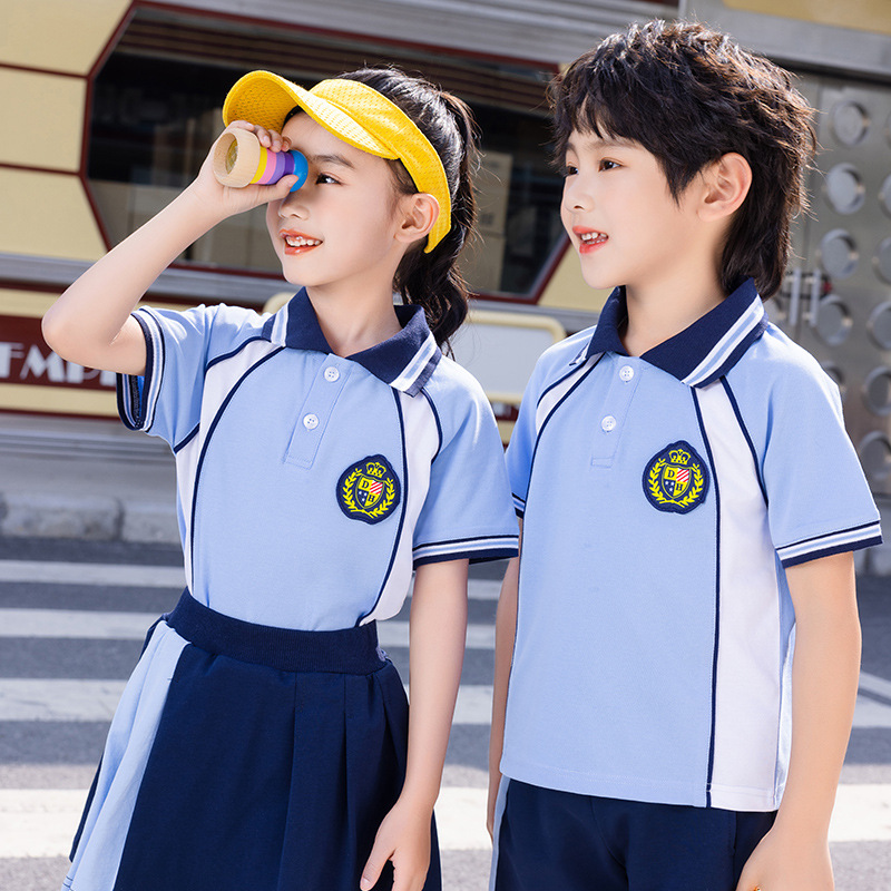 幼儿园园服夏装大班毕业班服小学生校服运动套装六一儿童表演出