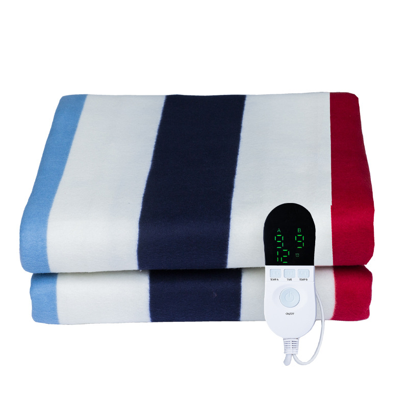 Amazon 230V European and American Foreign Trade Electric Blanket Double 110V Cross-Border Heating Blanket Student Single Electric Blanket