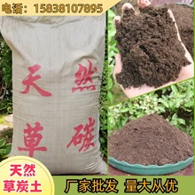 厂家批发草炭草灰土屋顶绿化花卉蔬菜泥炭种植营养土12公斤