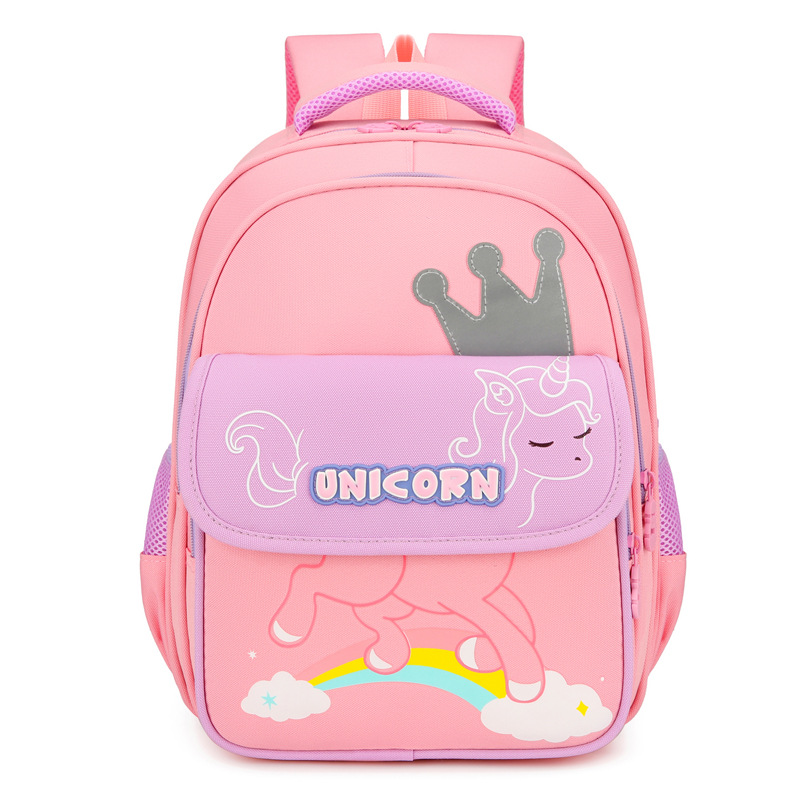 Year 12 Grade Schoolbag 2023 New Lightweight Burden Alleviation Spine Protection Non-Slip Children's Backpack Boy Cartoon Cute Girl