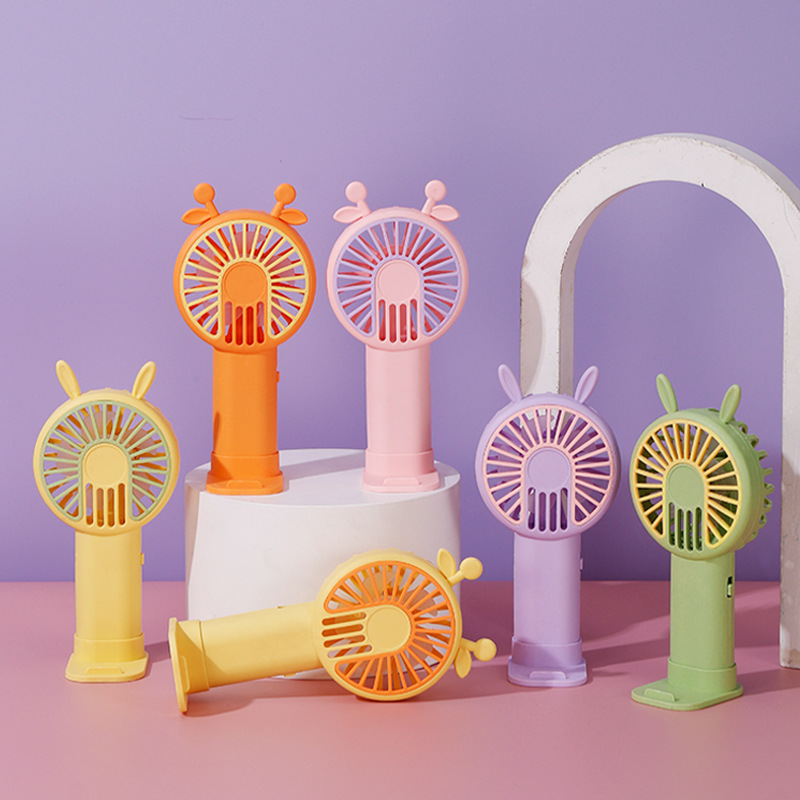 小风扇手持充电usb卡通新款迷你便携桌面礼品跨境电风扇批发