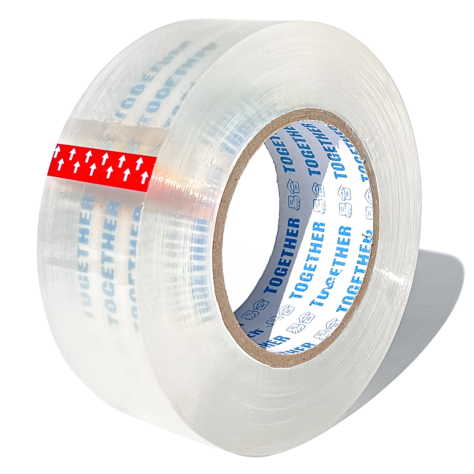 Transparent Tape with 6cm Wide Roll Express Sealing Adhesive Paper Packaging Tape Transparent Tape Sealing Tape Factory Direct Sale